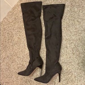 BOGO50%OFF🎉 BRAND NEW IN BOX dark gray OTK boots